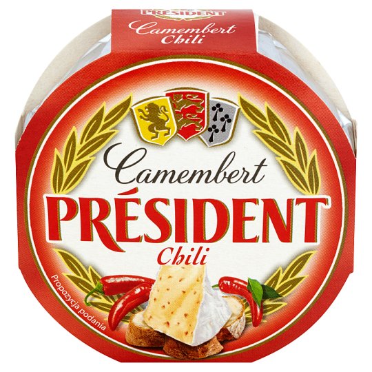 Président Ser Camembert chili 120 g