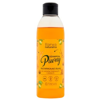 Barwa Naturalna Szampon piwny dodający blasku z kompleksem witamin 300 ml