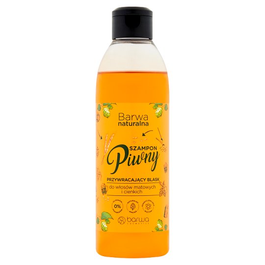 Barwa Naturalna Szampon piwny przywracający blask 300 ml