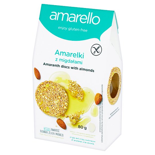 Amarello Amarelki z migdałami 80 g