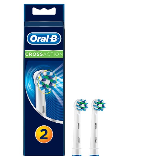 Oral-B CrossAction Końcówki wymienne do szczoteczek elektrycznych x 2