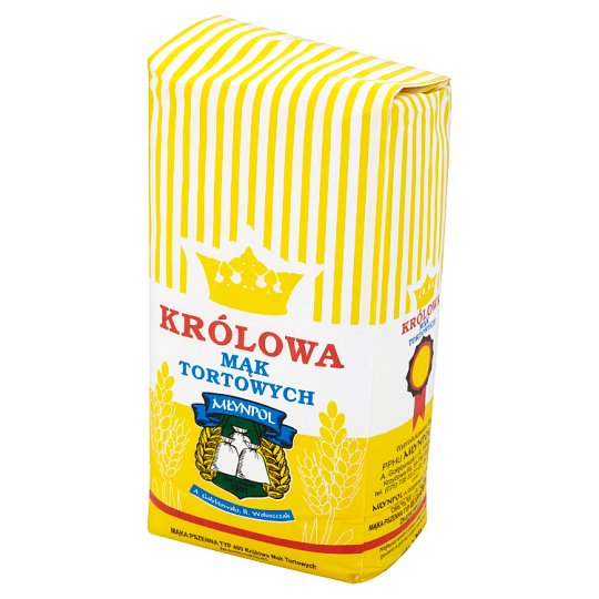 Młynpol Królowa mąk tortowych Mąka pszenna typ 400 1 kg