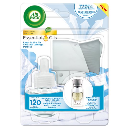 Air Wick Life Scents Wtyczka elektryczna i wkład zapachowy Świeżość letniego poranka 19 ml