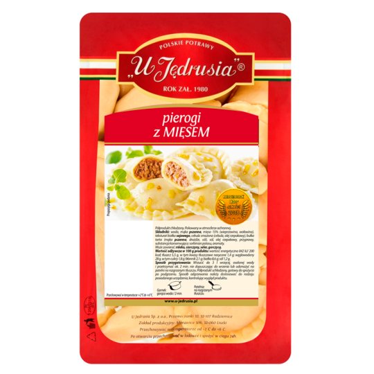 U Jędrusia Pierogi z mięsem 1 kg
