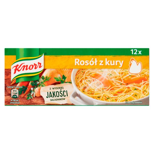 Knorr Rosół z kury 120 g (12 x 10 g)