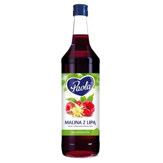 Paola Syrop owocowy o smaku malina z lipą 970 ml