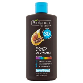 Bielenda Bikini Kakaowe mleczko do opalania SPF 30 200 ml
