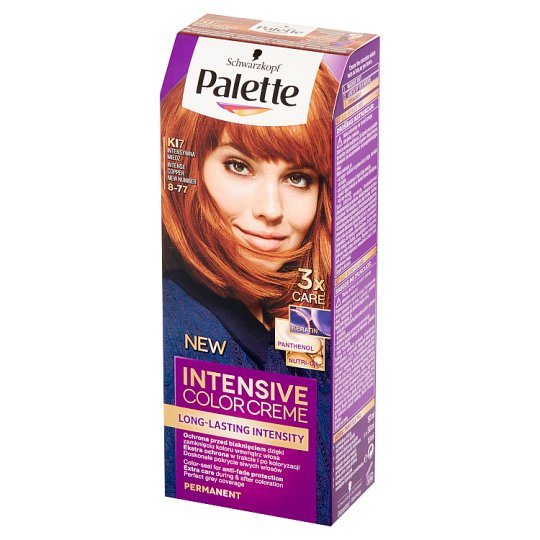 Palette Intensive Color Creme Farba do włosów intensywna miedź KI7 (8-77)
