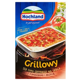Hochland Grillowy ser typu greckiego z pomidorami i bazylią 150 g