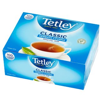 Tetley Classic Herbata czarna 160 g (100 x 1,6 g)