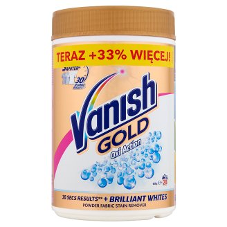 Vanish Gold Oxi Action Odplamiacz do białych tkanin w proszku 625 g (20 prań)