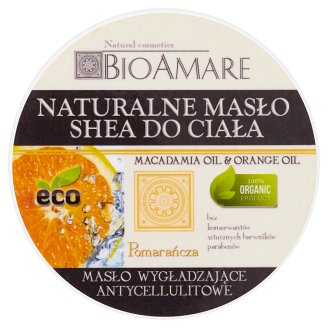 Bioamare Pomarańcza Naturalne masło shea do ciała 100 ml