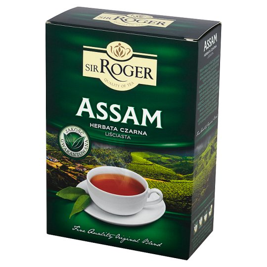 Sir Roger Assam Herbata czarna liściasta 100 g