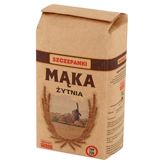 Szczepanki Mąka żytnia typ 720 1 kg