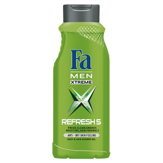 Fa Men Xtreme Refresh 5 Żel pod prysznic 400 ml