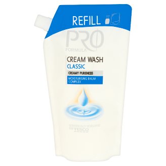 Tesco Pro Formula Classic Kremowe mydło w płynie opakowanie uzupełniające 500 ml