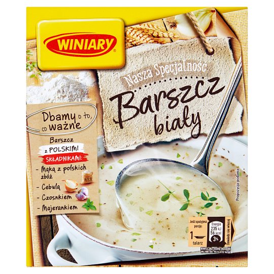 Winiary Nasza specjalność Barszcz biały 66 g