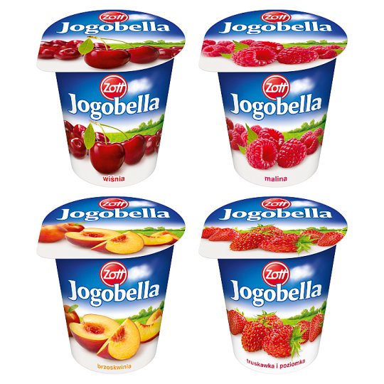 Zott Jogobella truskawka i poziomka Jogurt 150 g