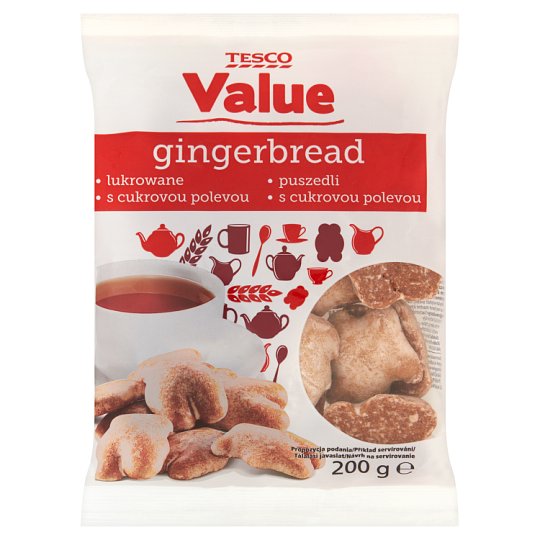 Tesco Value Pierniki lukrowane 200 g