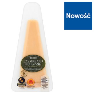 Tesco Parmigiano Reggiano Półtłusty ser twardy 125 g