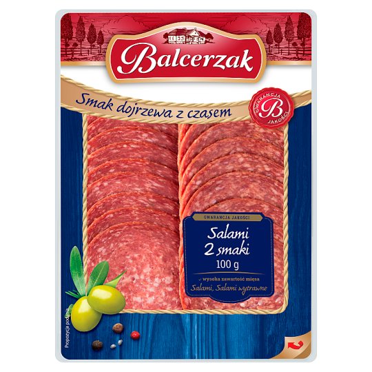 Balcerzak Salami 2 smaki 100 g