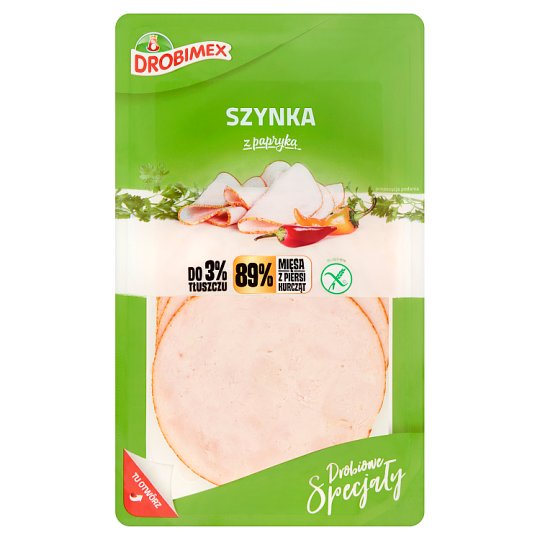 Drobimex Szynka z papryką 100 g