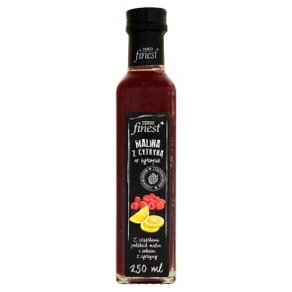 Tesco Finest Malina z cytryną w syropie 250 ml