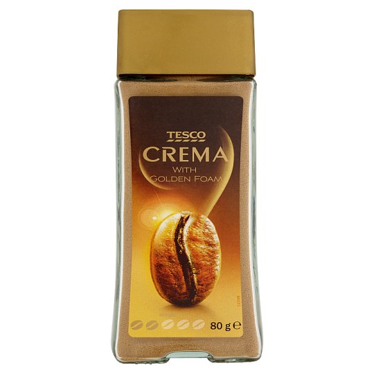 Tesco Crema Kawa rozpuszczalna w proszku 80 g