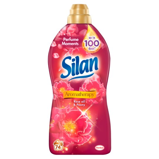Silan Aromatherapy Rose Oil and Peony Płyn do zmiękczania tkanin 1850 ml (74 prania)