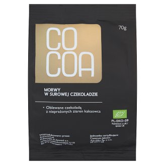 Cocoa Morwy w surowej czekoladzie 70 g
