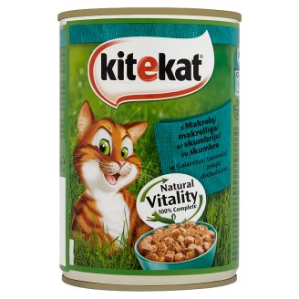 Kitekat z makrelą w galaretce Karma pełnoporcjowa 400 g