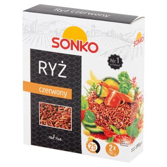 Risana Ryż czerwony 200 g (2 torebki)
