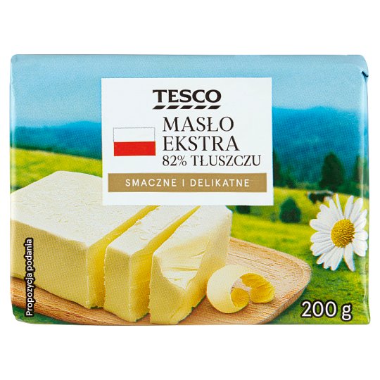 Tesco Extra Butter 82% Fat 200 g