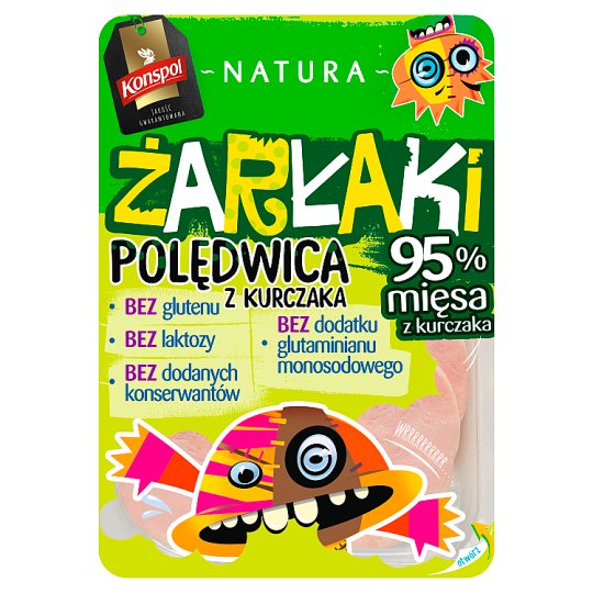 Konspol Natura Żarłaki Polędwica z kurczaka 100 g