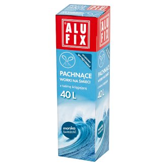 Alufix Pachnące worki na śmieci morska świeżość 40 l 12 sztuk