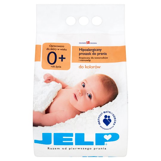 JELP 0+ Hipoalergiczny proszek do prania do kolorów 2,24 kg (28 prań)