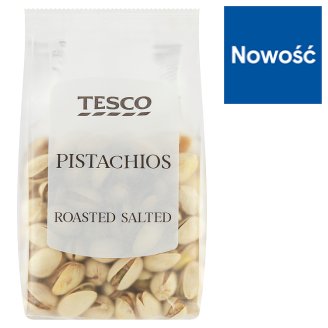 Tesco Pistacje niełuskane prażone solone 200 g