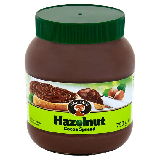 Oak Lane Krem do smarowania o smaku kakaowym z orzechami laskowymi 750 g