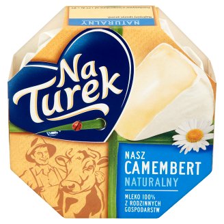 NaTurek Nasz Camembert naturalny Ser 120 g