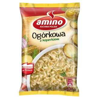 Amino Zupa błyskawiczna ogórkowa z koperkiem 61 g