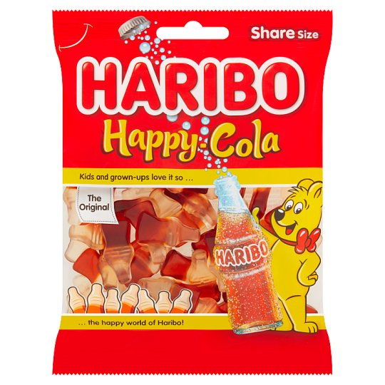 Haribo Happy Cola Żelki o smaku coli 200 g