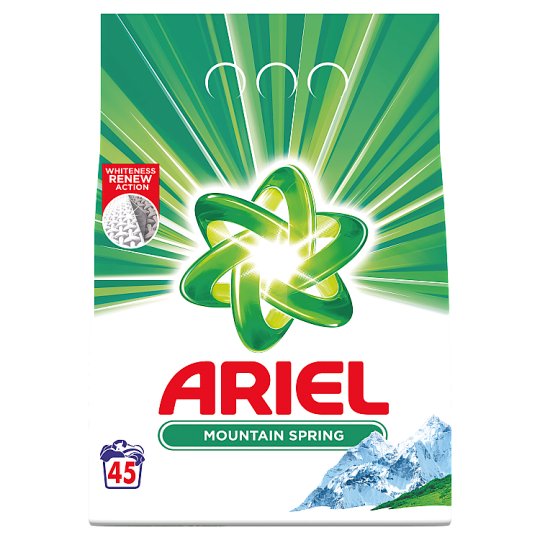 Ariel Mountain Spring Proszek do prania 3.375kg 45 prań