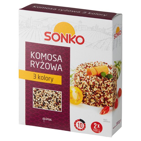 Risana Superfoods Quinoa 3 kolory 200 g (2 x 100 g)