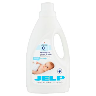 JELP 0+ Hipoalergiczne mleczko do prania do białego 1,5 l (18 prań)