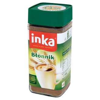 Inka Błonnik Rozpuszczalna kawa zbożowa wzbogacona w błonnik 100 g