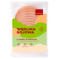 Polsoja Wędlina sojowa o smaku drobiowym z zielonymi oliwkami 100 g
