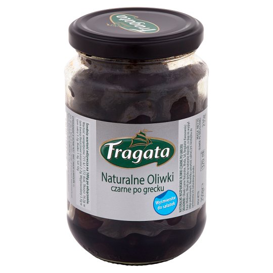 Fragata Naturalne oliwki czarne po grecku 250 g