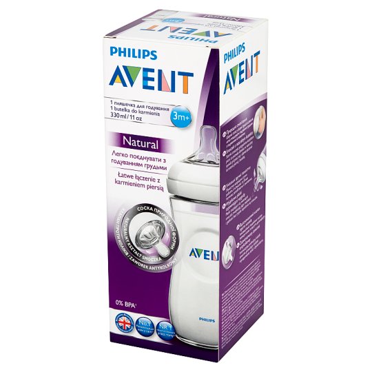 Avent Natural Butelka do karmienia od 3 miesiąca 330 ml