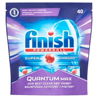 Finish Quantum Max Tabletki do zmywarki 620 g (40 sztuk)