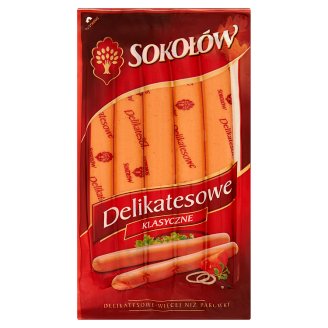 Sokołów Parówki Delikatesowe klasyczne 250 g